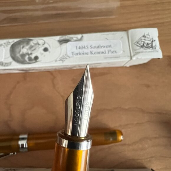 2 Noodler's Flex nib Fountain Pens ~ Ahab & Konrad - Picture 6 of 7